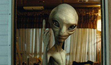 кадр из фильма Пол: Секретный материальчик